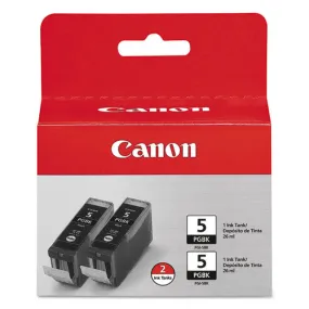 0628b009 (pgi-5bk) Chromalife100  Ink, Black, 2-pk