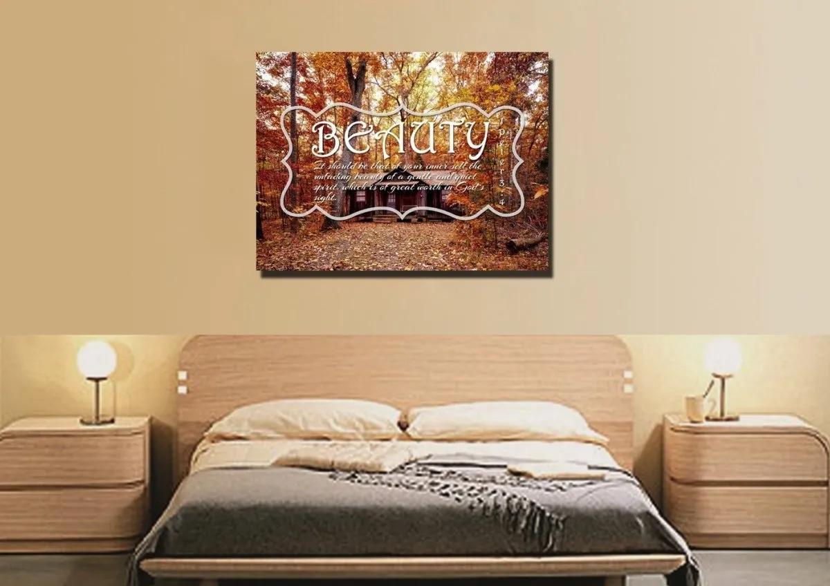 1 Peter 34 Canvas Wall Art Print - Christian Canvas Wall Art