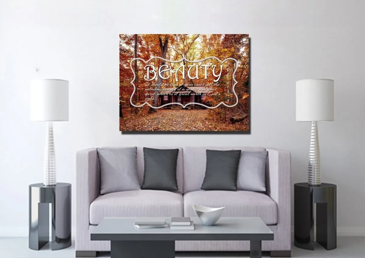 1 Peter 34 Canvas Wall Art Print - Christian Canvas Wall Art