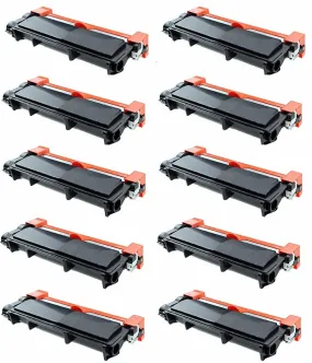 10 Brother TN660 Toner Cartridge, High Yield Compatible Toner For MFC/HL/DCP Printers ( Also Replaces TN630 )