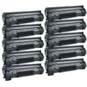 10 Pack HP CE278A Toner Cartridge,HP78A, Remanufactured Toner LaserJet 1536,1606