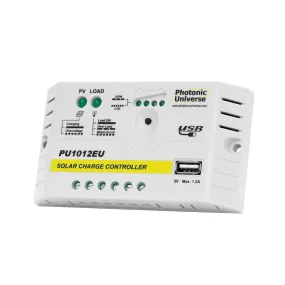 10A PWM SOLAR CHARGE CONTROLLER FOR PANELS UP TO 160W