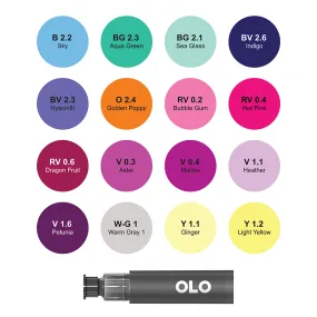 16 Color Collection 1, Chisel Replacement Inks