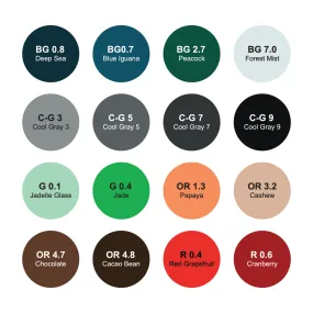 16 Color Collection 7, Brush Replacement Inks