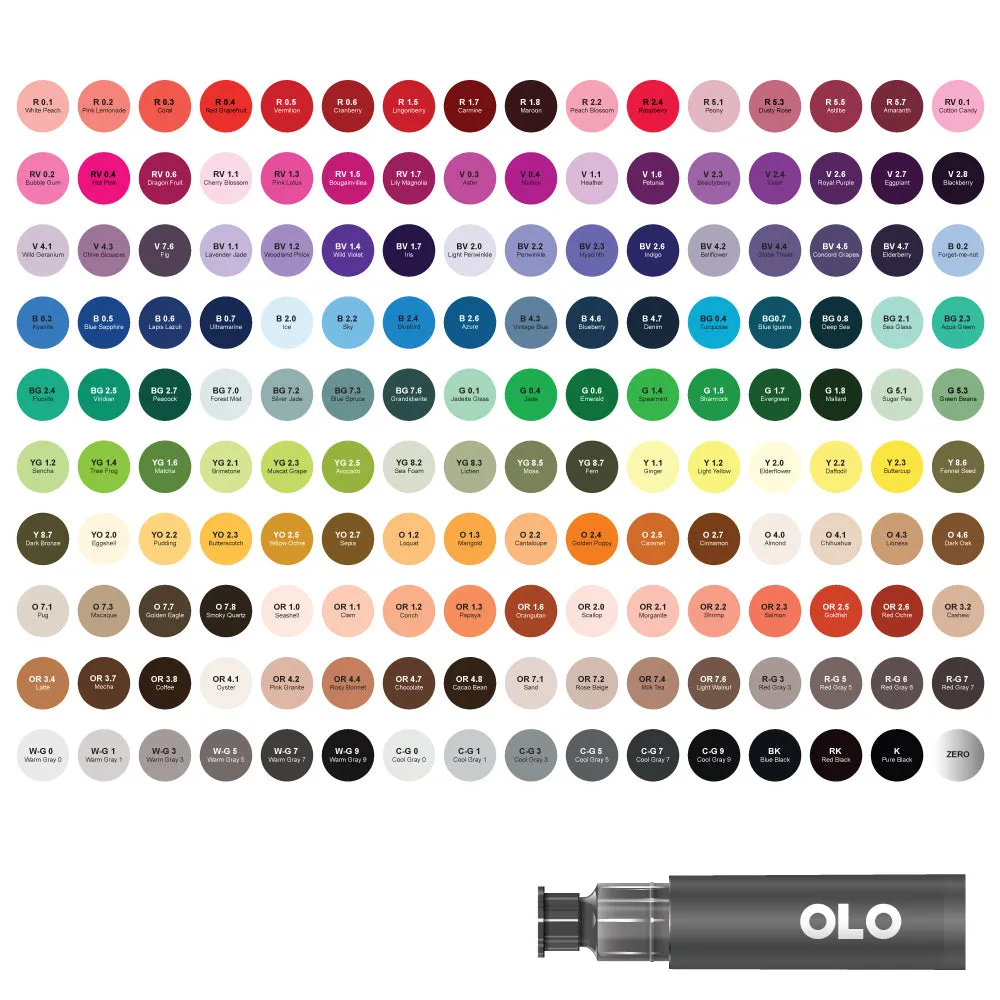 160 Color Collection (128   32 New Colors), Chisel Replacement Inks
