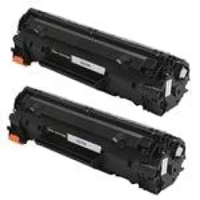 2 Pack HP CE278A Toner Cartridge,HP78A, Remanufactured Toner LaserJet 1536,1606