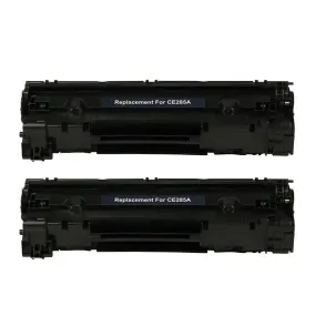 2 Pack HP CE285A Toner Cartridge,HP85A, Remanufactured Toner LaserJet P1102, LasrJet Pro