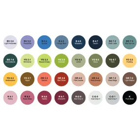32 Color Collection 3, Chisel Replacement Inks