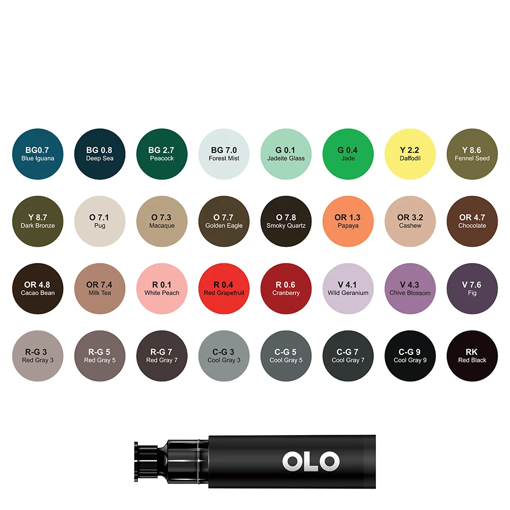 32 Color Collection 4, Brush Replacement Inks