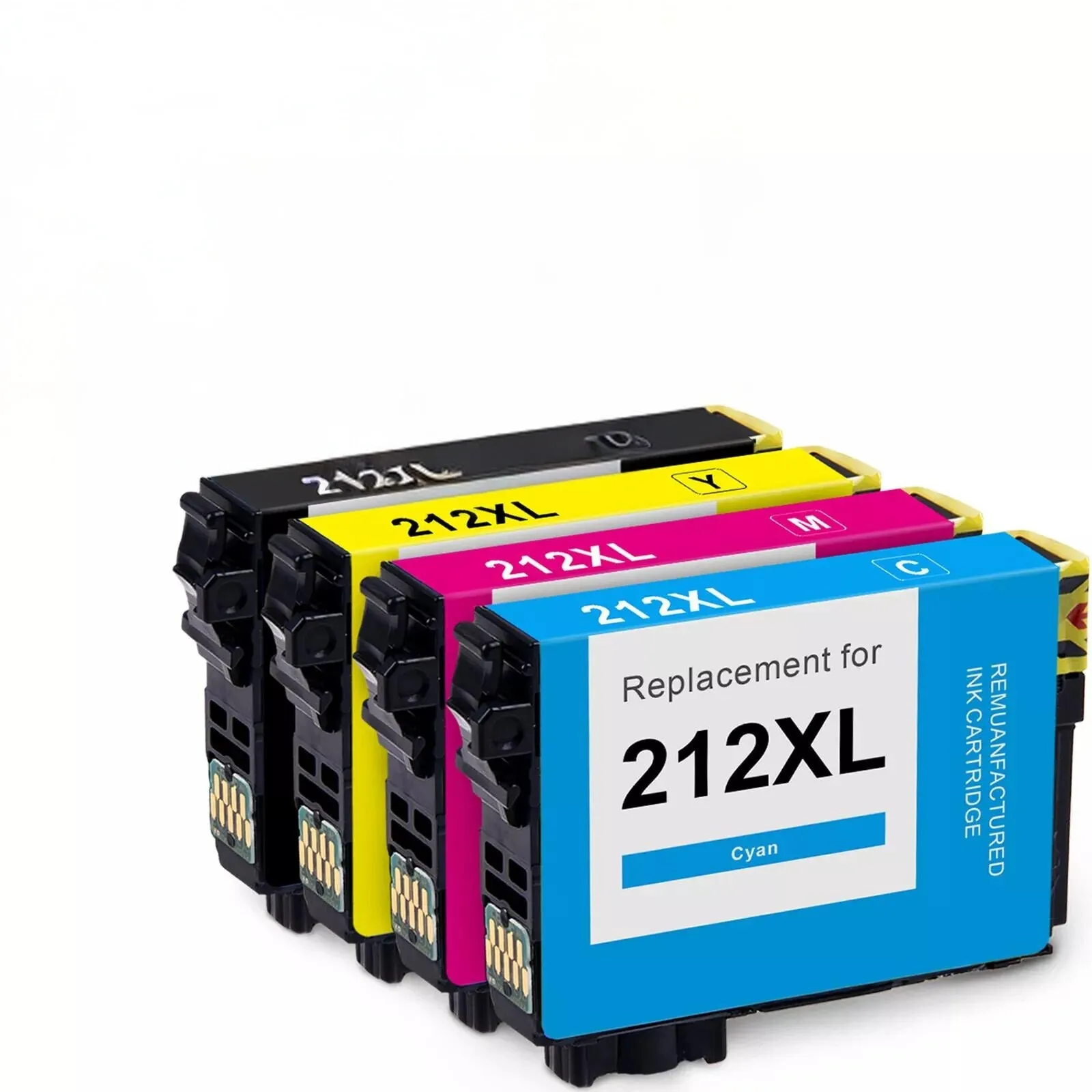 4-Pack Epson 212XL ink cartridge For Workforce XP-4100 WF-2850 Printer