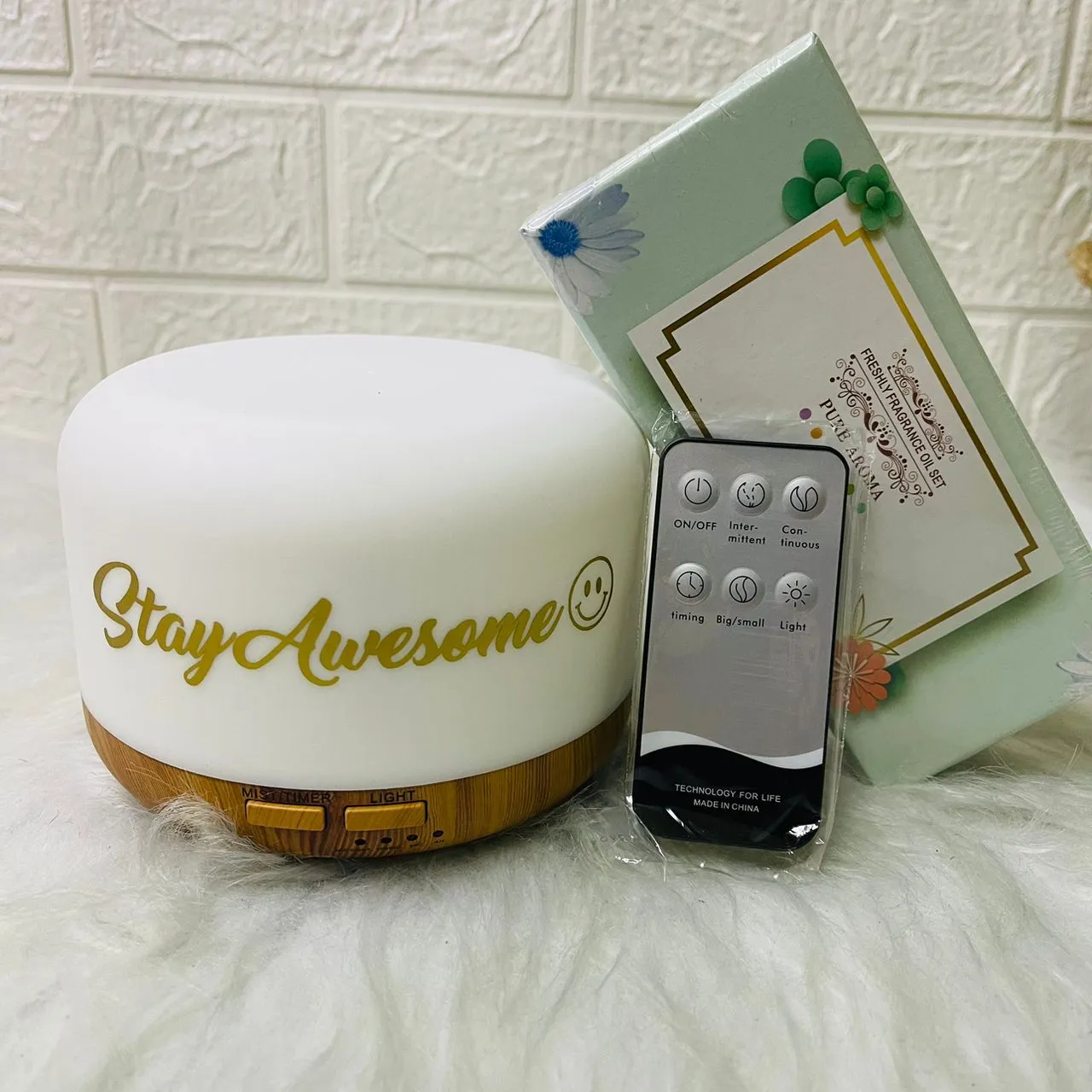 5-in-1 Personalised Ultrasonic Air Purifier Aromatherapy Diffuser (450ml)