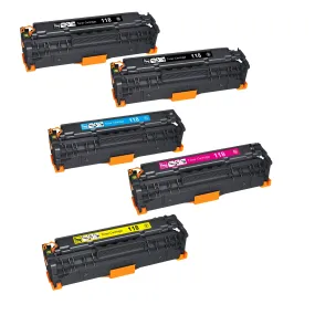 5 Pack Canon 118 CRG118 Toner, Remanufactured Laser Toner Cartridge replacement for Canon Printers