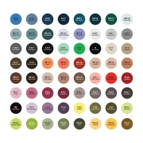 64 Color Collection 2, Brush Replacement Inks