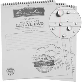 8.5 X 11 Legal Pad - 3 Pack