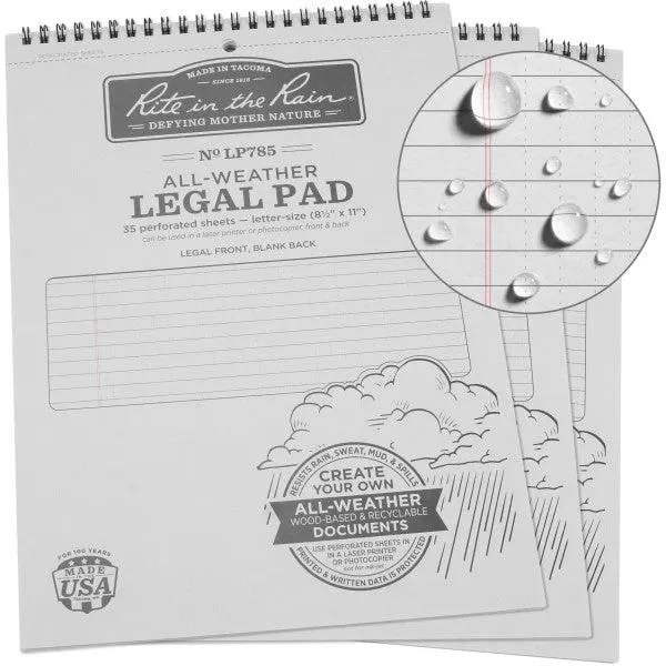 8.5 X 11 Legal Pad - 3 Pack