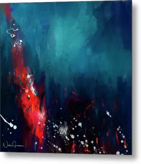 Abstract Lights - Metal Print