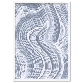 Abstract Paint Texture Lines - Art Print