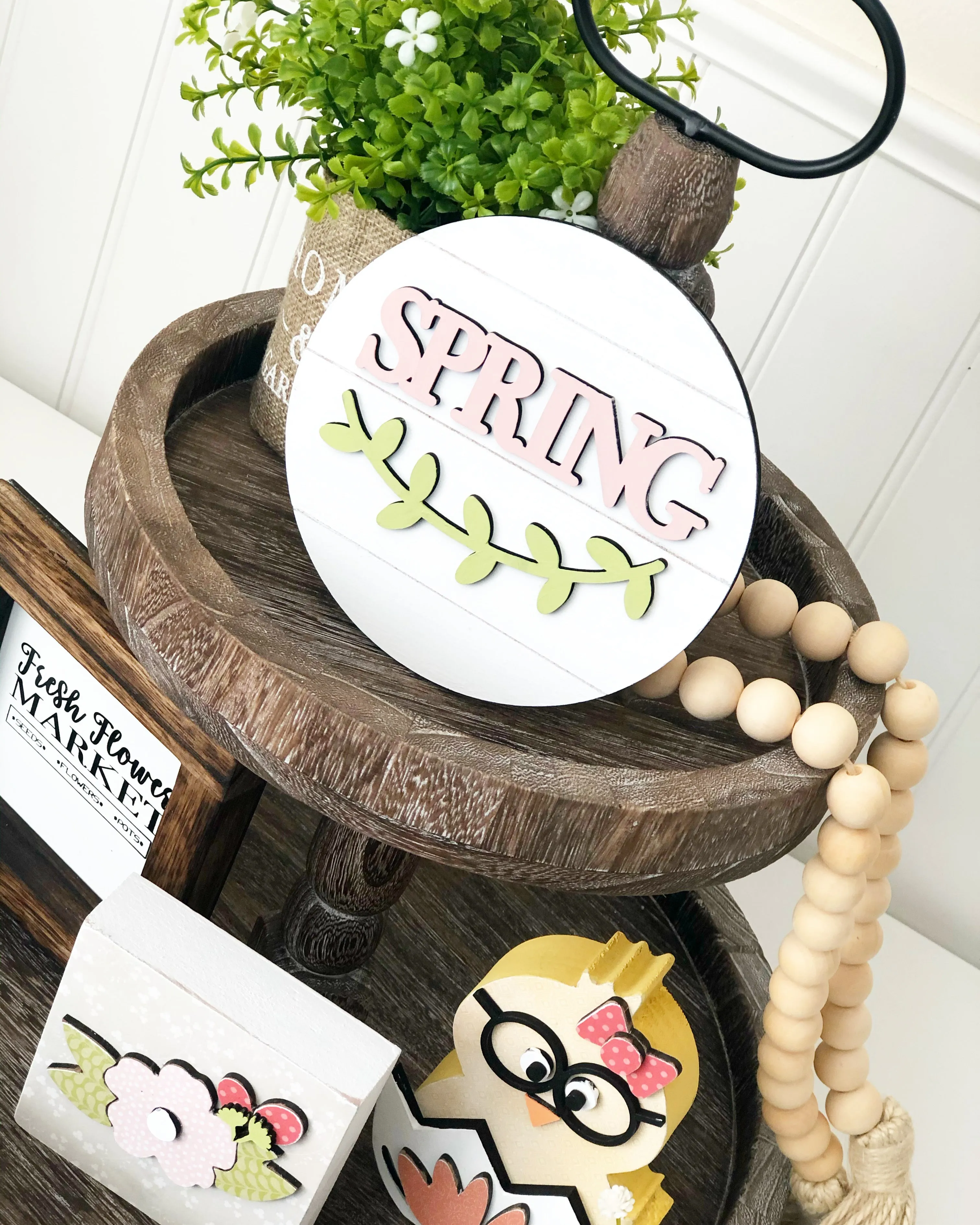 Accessory Tray Kit - April (Flower Market Frame, Spring, Flower)