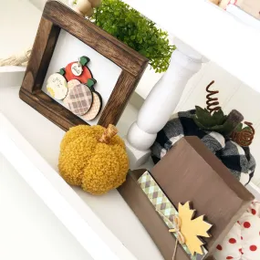 Accessory Tray Kit - November (Pumpkins Frame, Thankful Frame, Truck)