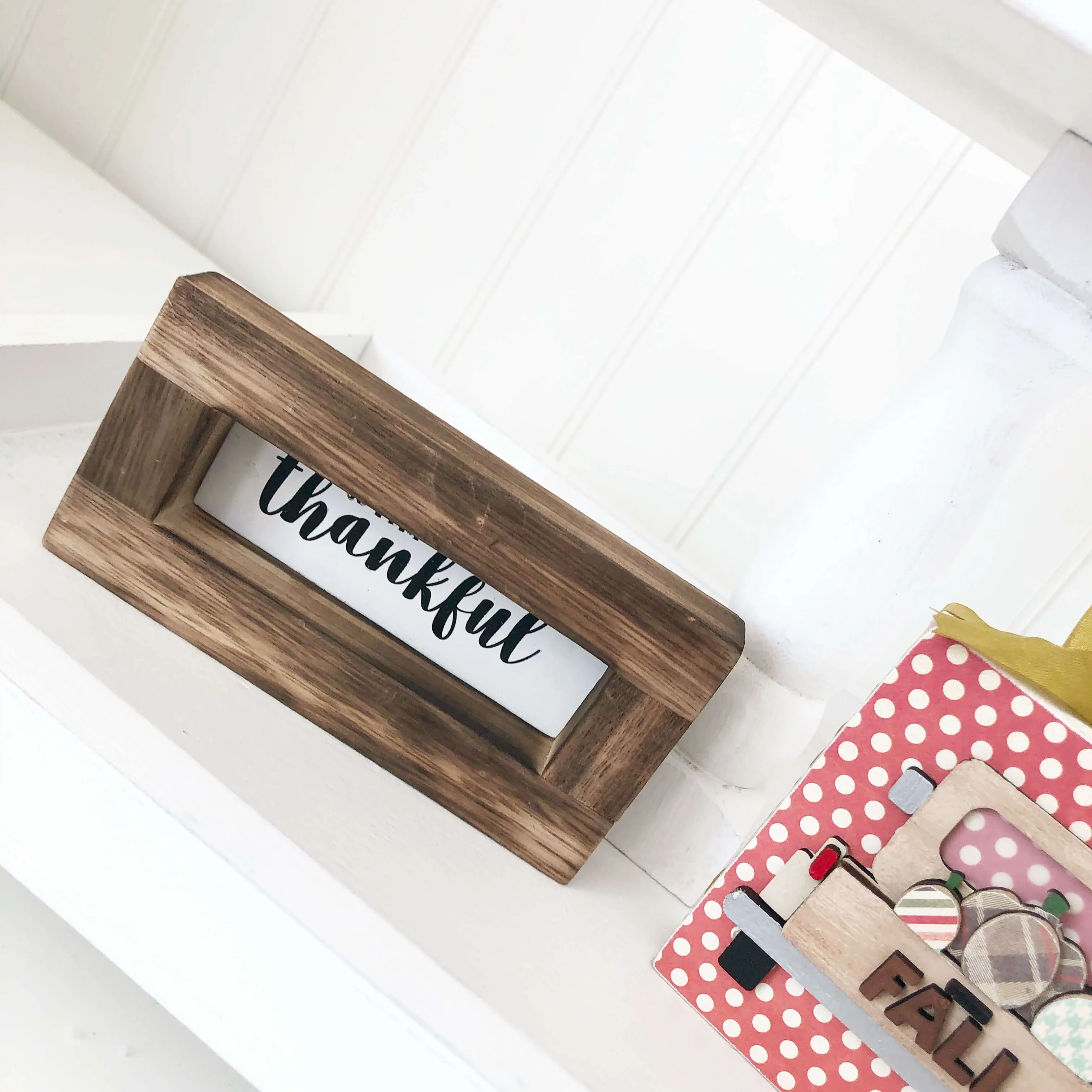 Accessory Tray Kit - November (Pumpkins Frame, Thankful Frame, Truck)