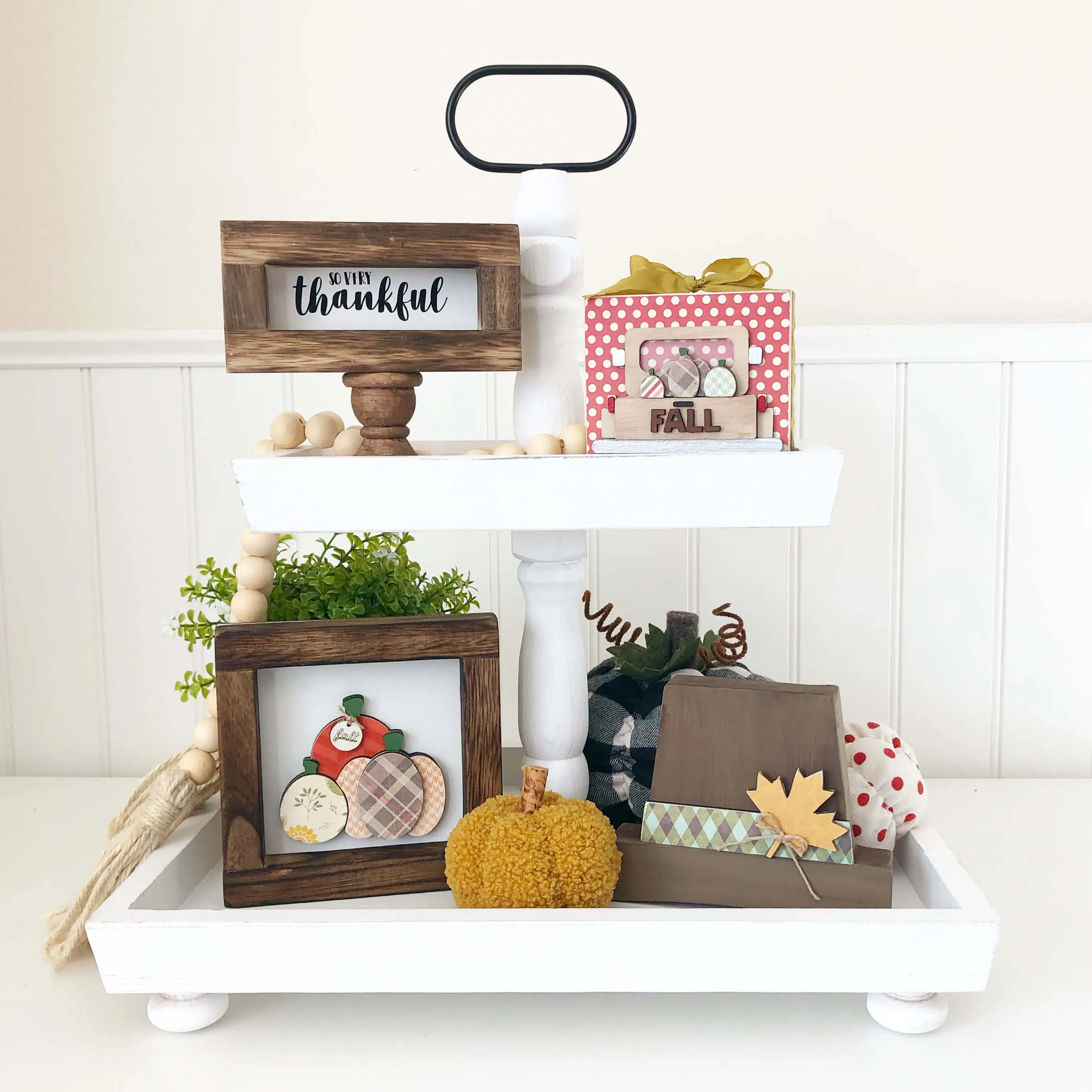 Accessory Tray Kit - November (Pumpkins Frame, Thankful Frame, Truck)