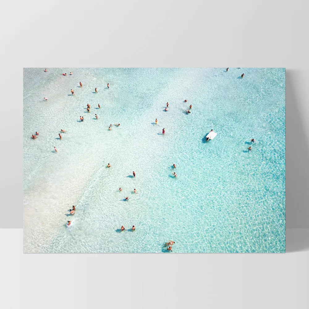 Aerial Summer Beach I - Art Print