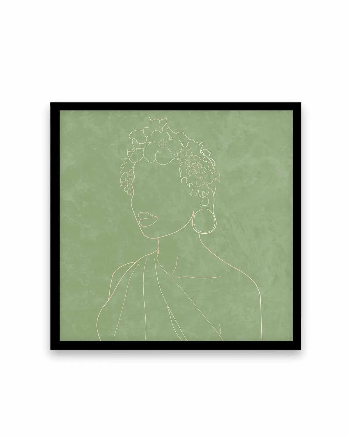 Africa Live Collection Green II Art Print