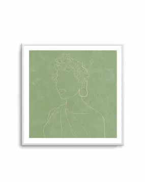 Africa Live Collection Green II Art Print