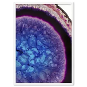 Agate Slice Geode Multicolour II - Art Print