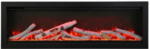 Amantii 100” Symmetry Electric Fireplace W/ Touch Pad Display