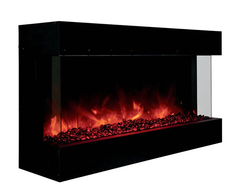 Amantii 72” True View XL Deep 3 Sided 5000 BTU Electric Fireplace