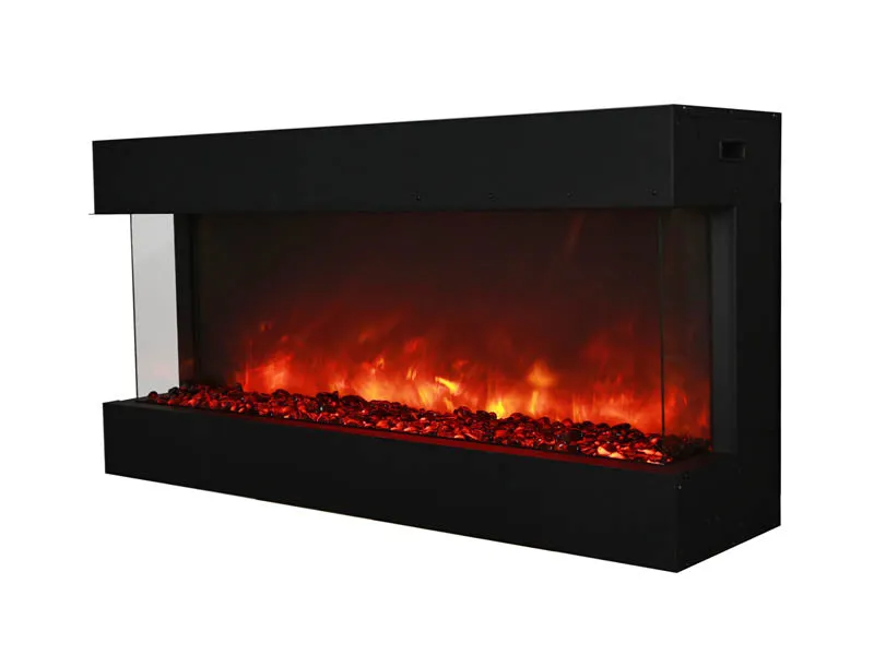 Amantii 72” True View XL Deep 3 Sided 5000 BTU Electric Fireplace