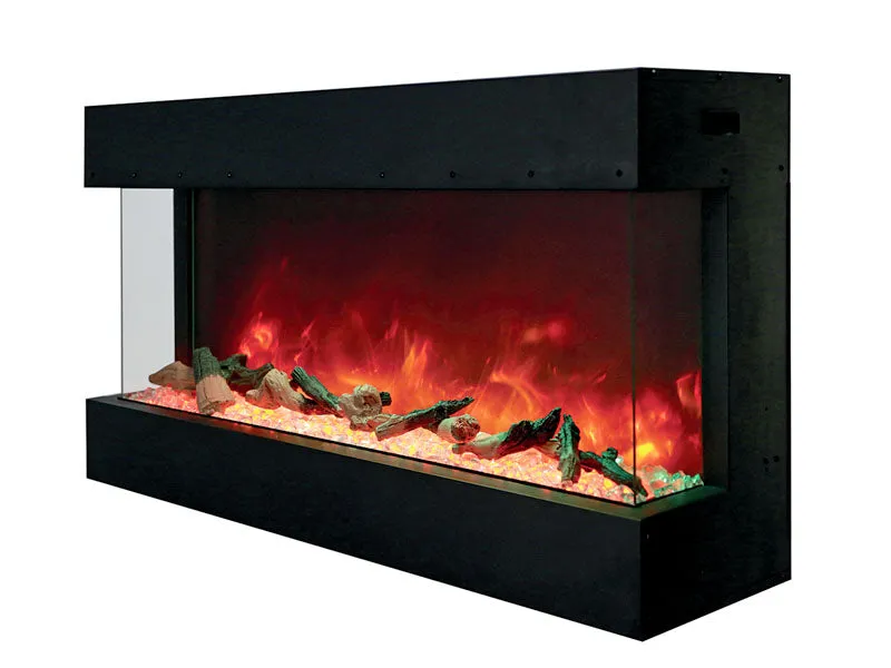 Amantii 72” True View XL Deep 3 Sided 5000 BTU Electric Fireplace