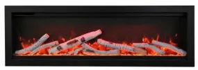 Amantii 74” Symmetry Electric Fireplace W/ Touch Pad Display