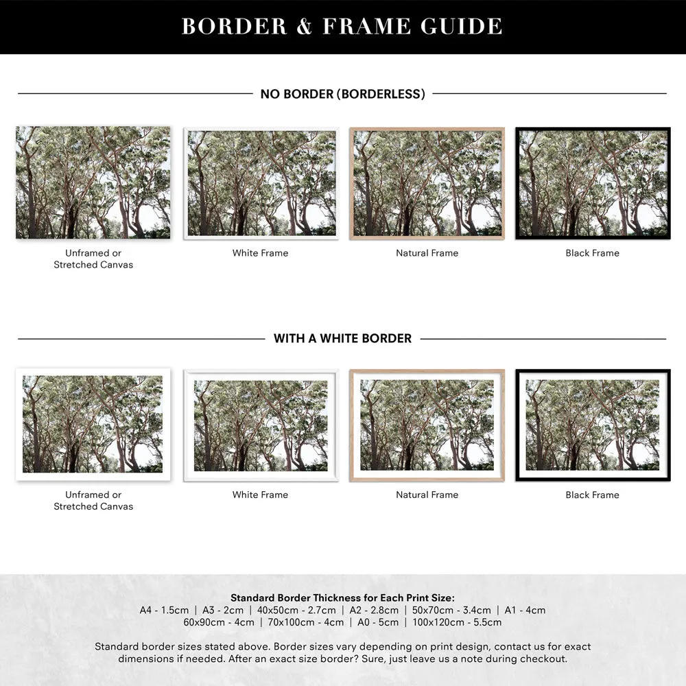 Among the Gumtrees II - Art Print
