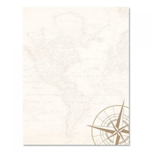Astrodesigns Pre-Printed Paper, 24 lb, 8.5 x 11, Hi There, 75/Pack (91277)