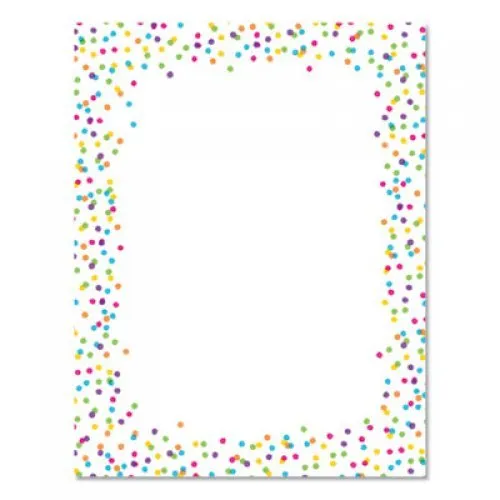 Astrodesigns Pre-Printed Paper, 24 lb, 8.5 x 11, Hi There, 75/Pack (91277)