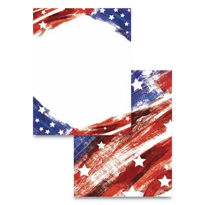 Astrodesigns Pre-Printed Paper, 24 lb, 8.5 x 11, Hi There, 75/Pack (91277)