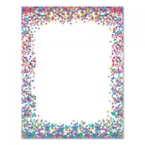 Astrodesigns Pre-Printed Paper, 24 lb, 8.5 x 11, Hi There, 75/Pack (91277)