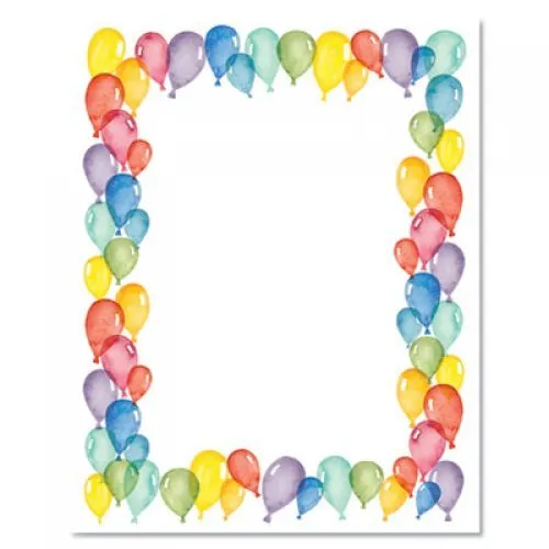 Astrodesigns Pre-Printed Paper, 24 lb, 8.5 x 11, Hi There, 75/Pack (91277)