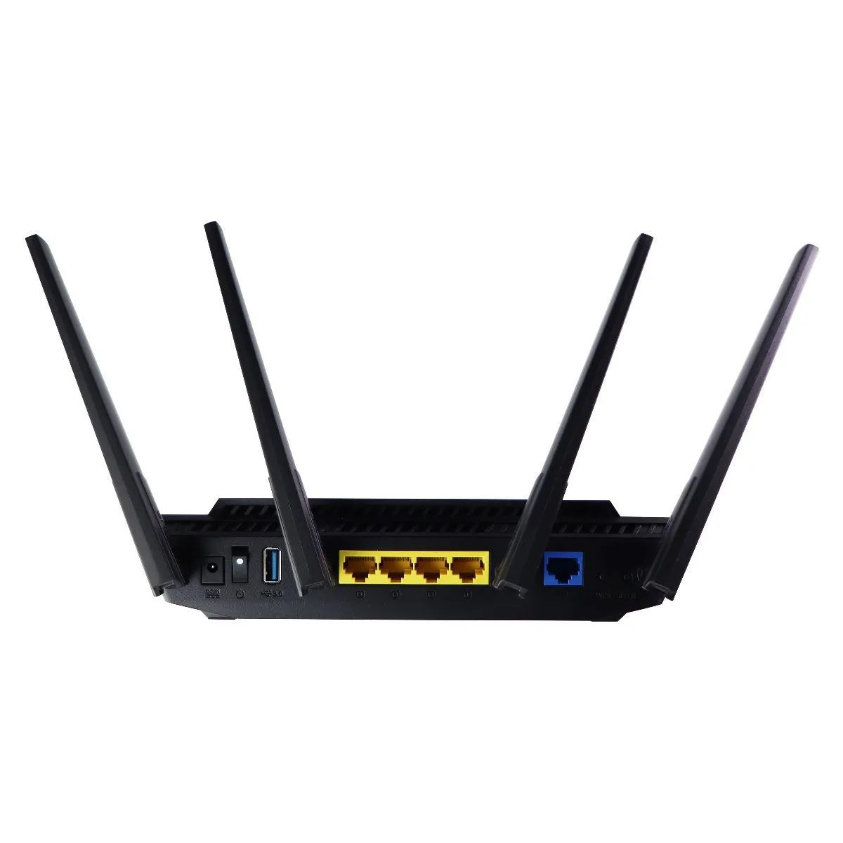 ASUS - Wireless-AX Dual-Band Wi-Fi Router - Black