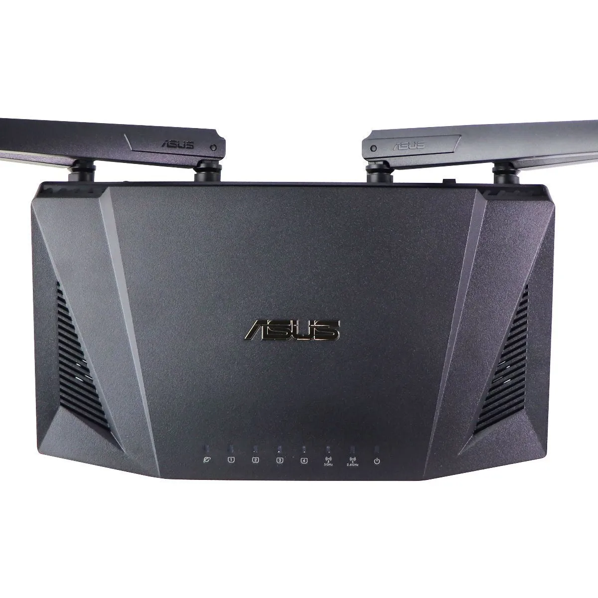 ASUS - Wireless-AX Dual-Band Wi-Fi Router - Black