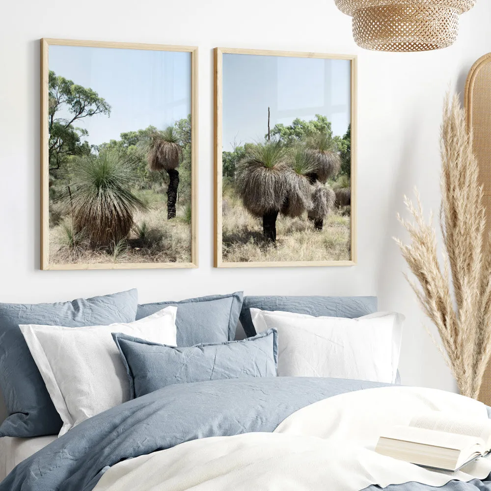 Australian Bush Grass Trees I - Art Print
