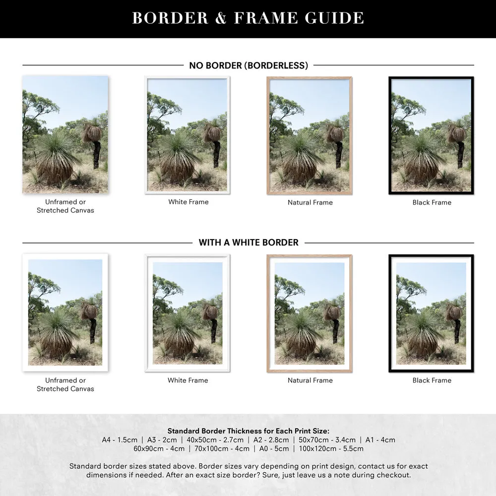 Australian Bush Grass Trees I - Art Print