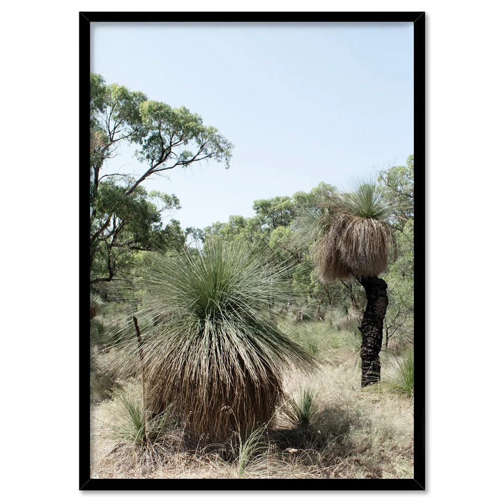 Australian Bush Grass Trees I - Art Print