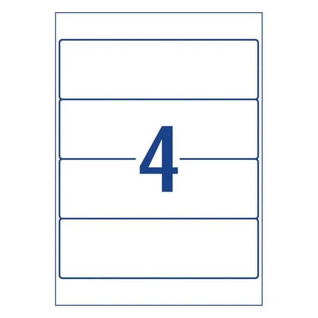 Avery Label L7171 Lever Arch 25 Sheets