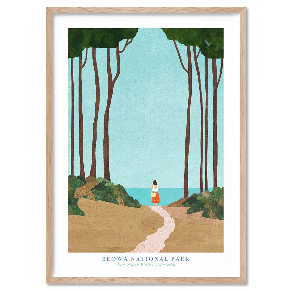Beowa National Park Illustration - Art Print by Henry Rivers