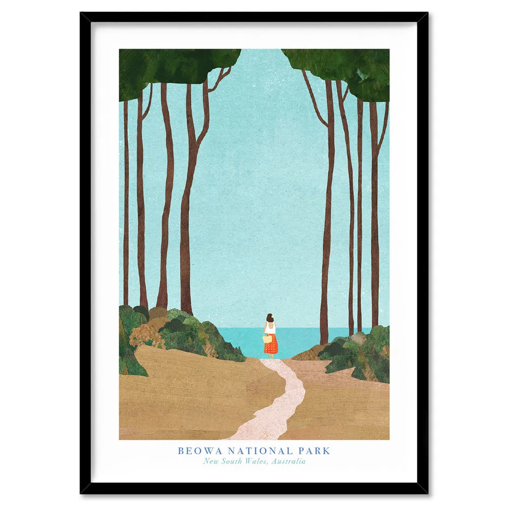 Beowa National Park Illustration - Art Print by Henry Rivers
