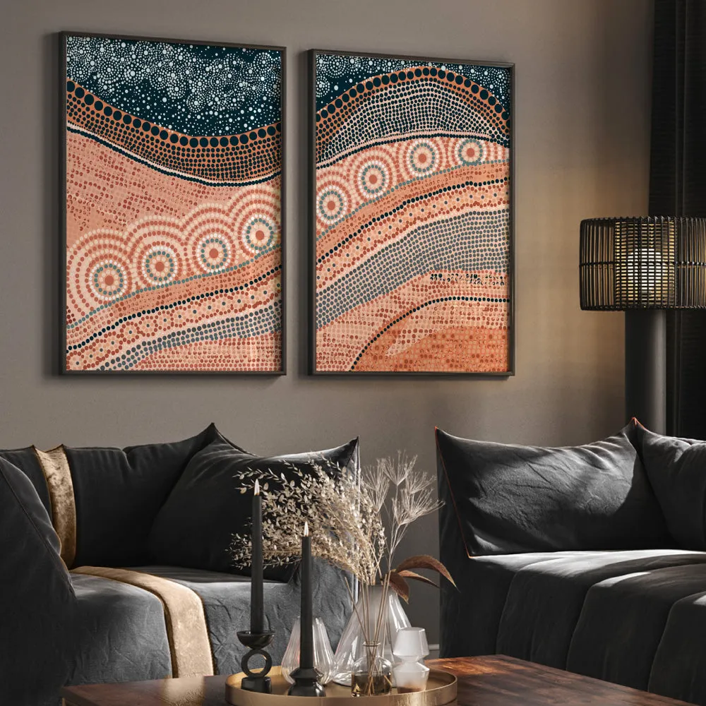 Birrong Star Light II - Art Print by Renee Molineaux