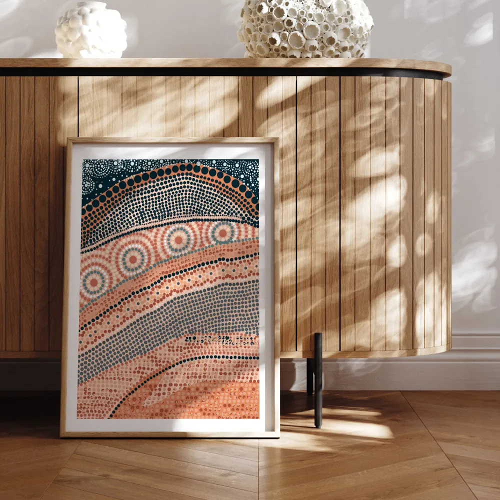 Birrong Star Light II - Art Print by Renee Molineaux